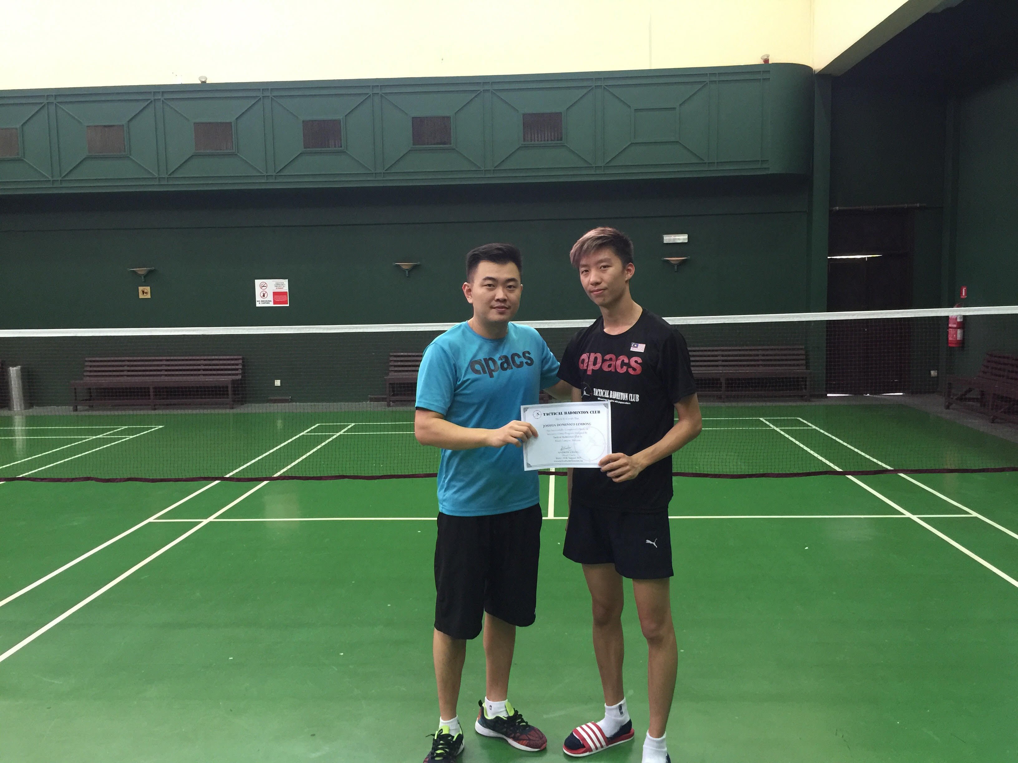 Joshua Lembong (Indonesia), Kuala Lumpur (2017) TACTICAL BADMINTON